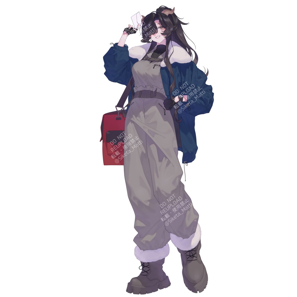 【一点限定・立ち絵】山羊の郵便屋さん