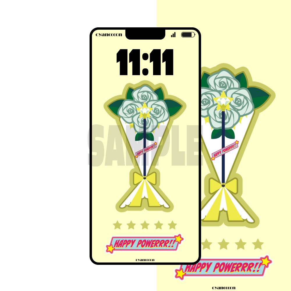 【スマホ壁紙DL】smartphone wallpaper 【03WHITE】