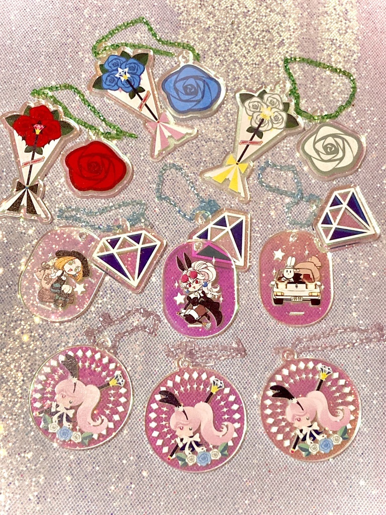 アクリルキーホルダー