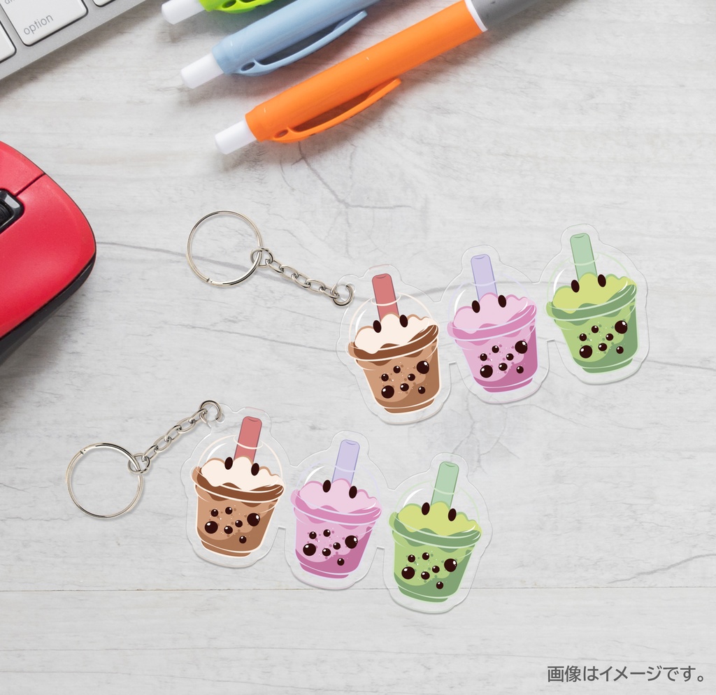 ボバ「アクリルキーホルダー 」KEY HOLDER SMOOTHIE