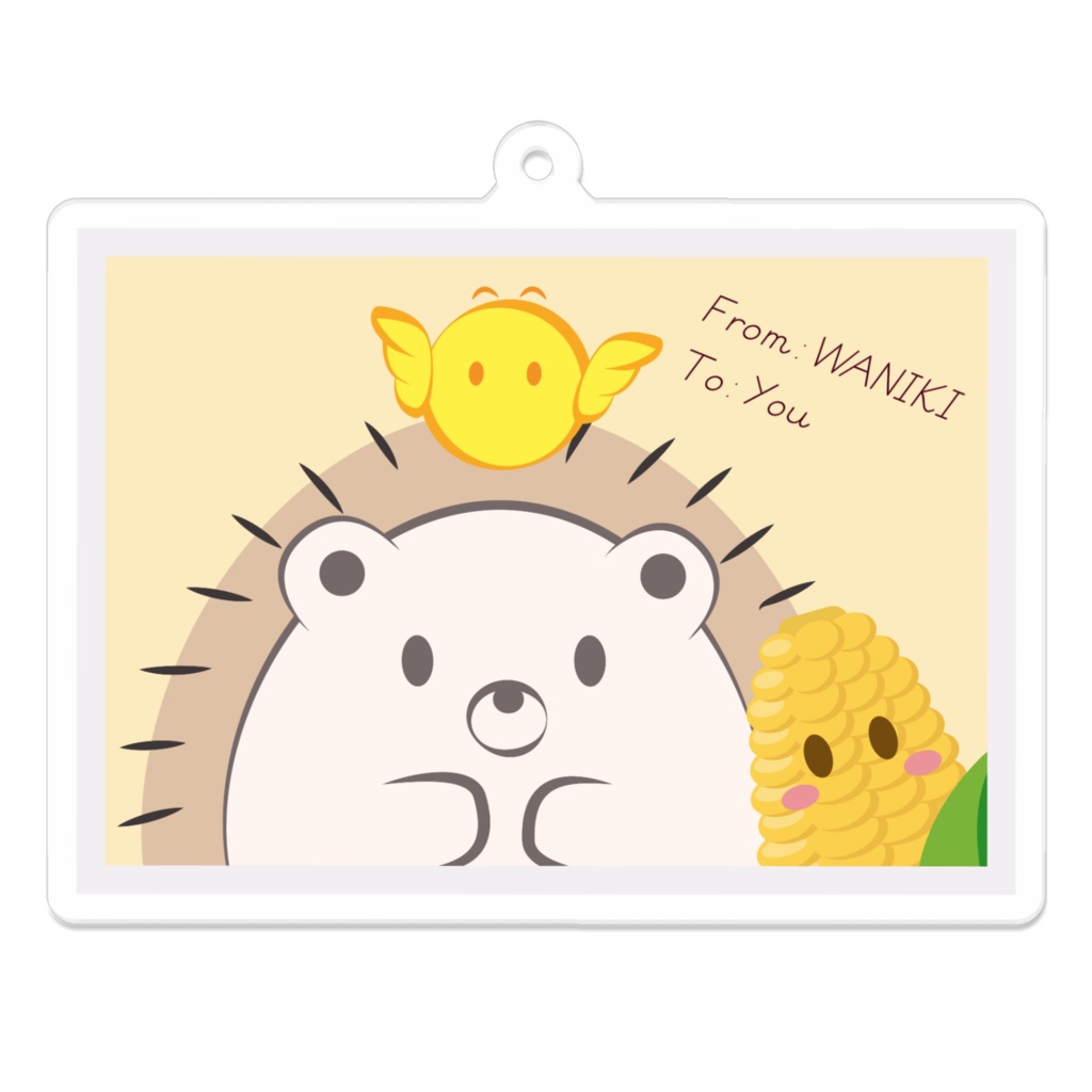 ワニキの記念写真「アクリルキーホルダー 」KEY HOLDER PHOTO