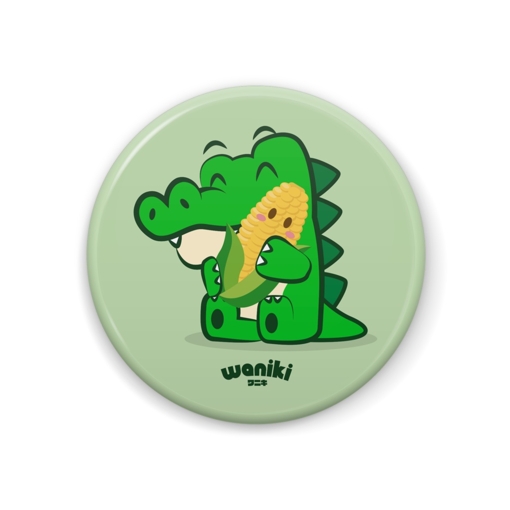 とうもろこし「缶バッジ」BADGE CORN