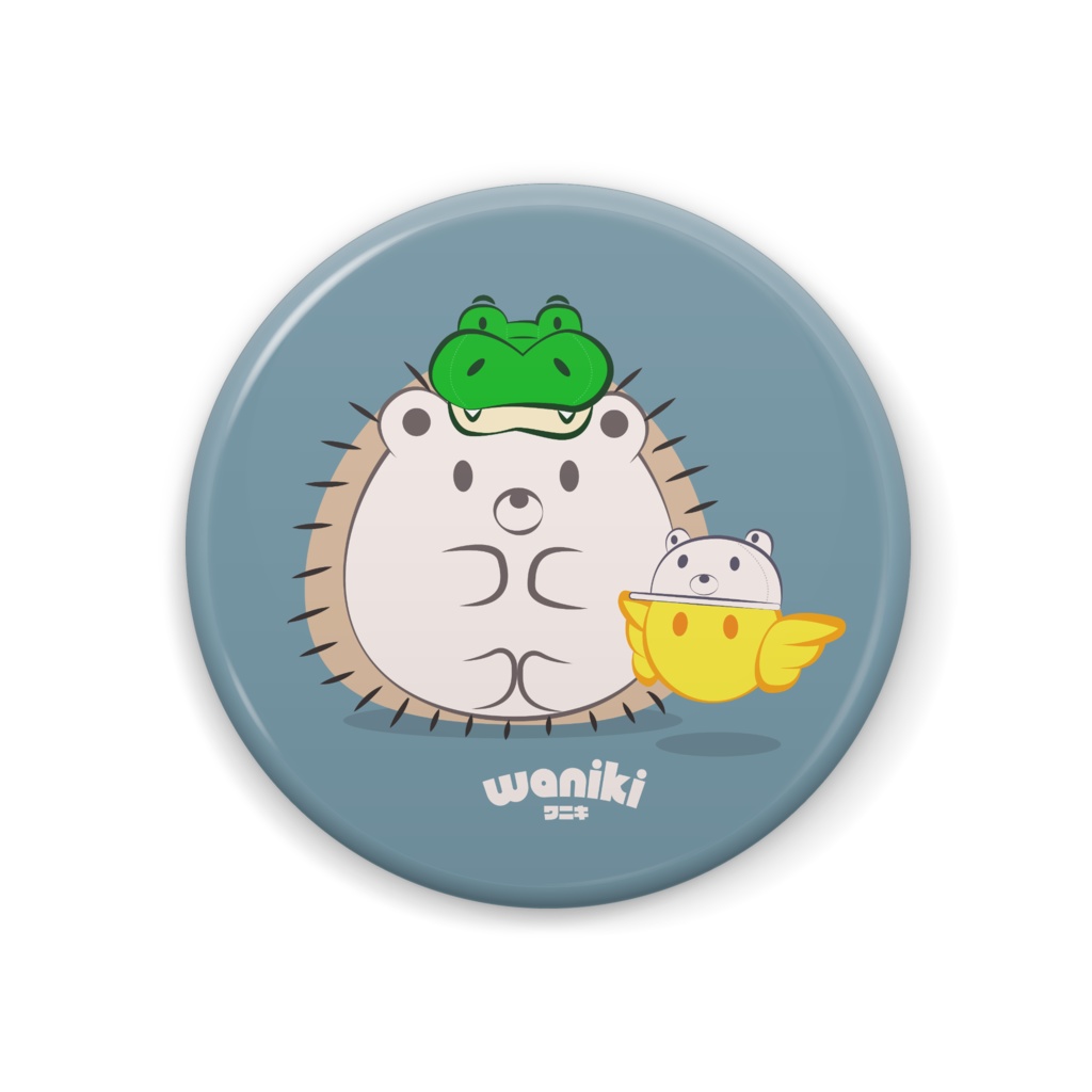 帽子「缶バッジ」BADGE CAP