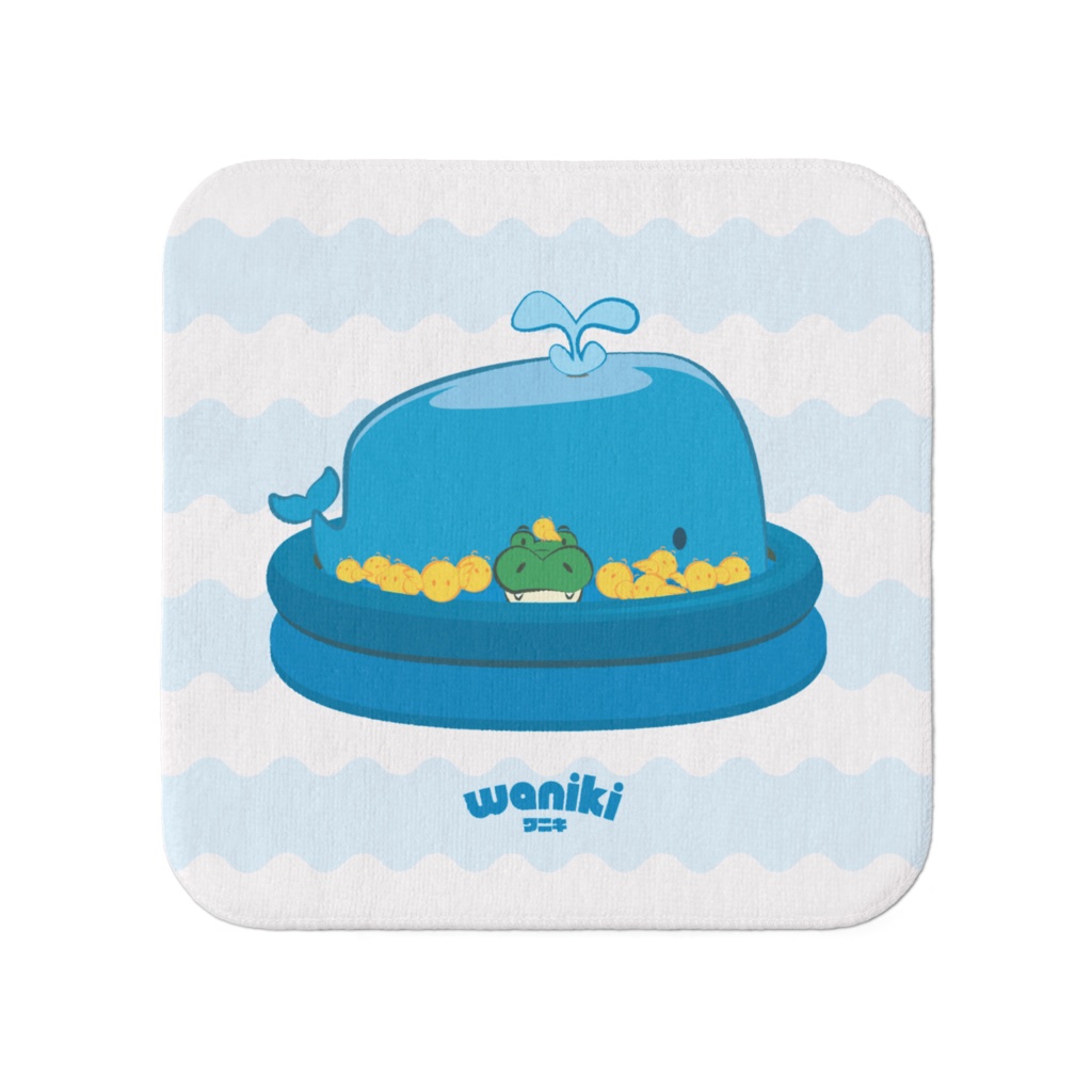 プール タオル20x20cm「TOWEL」POOL