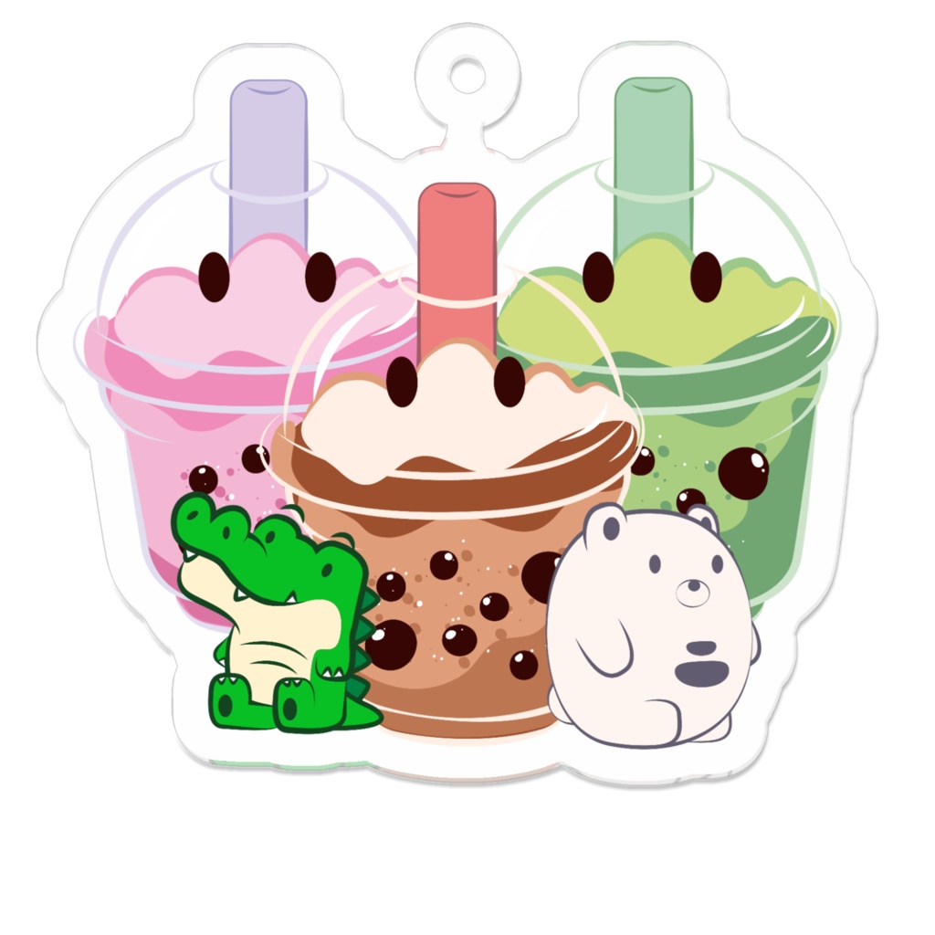 ボバ「アクリルキーホルダー 」KEY HOLDER