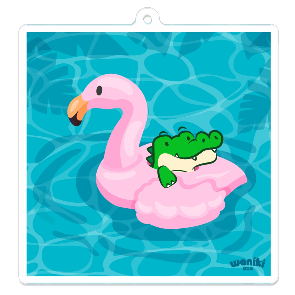 アクリルキーホルダー - 70 x 70 (mm)