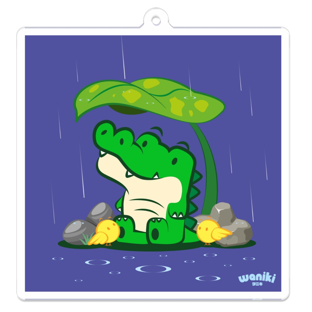 アクリルキーホルダー - 70 x 70 (mm)