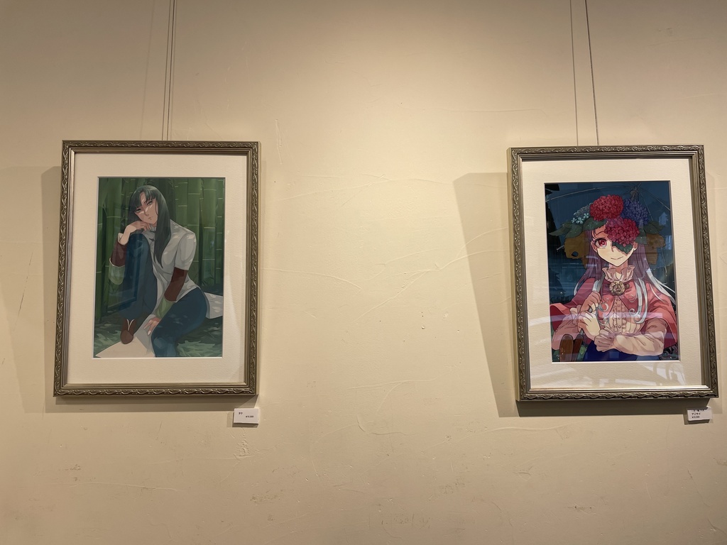 額装済み複製原画 A4サイズ