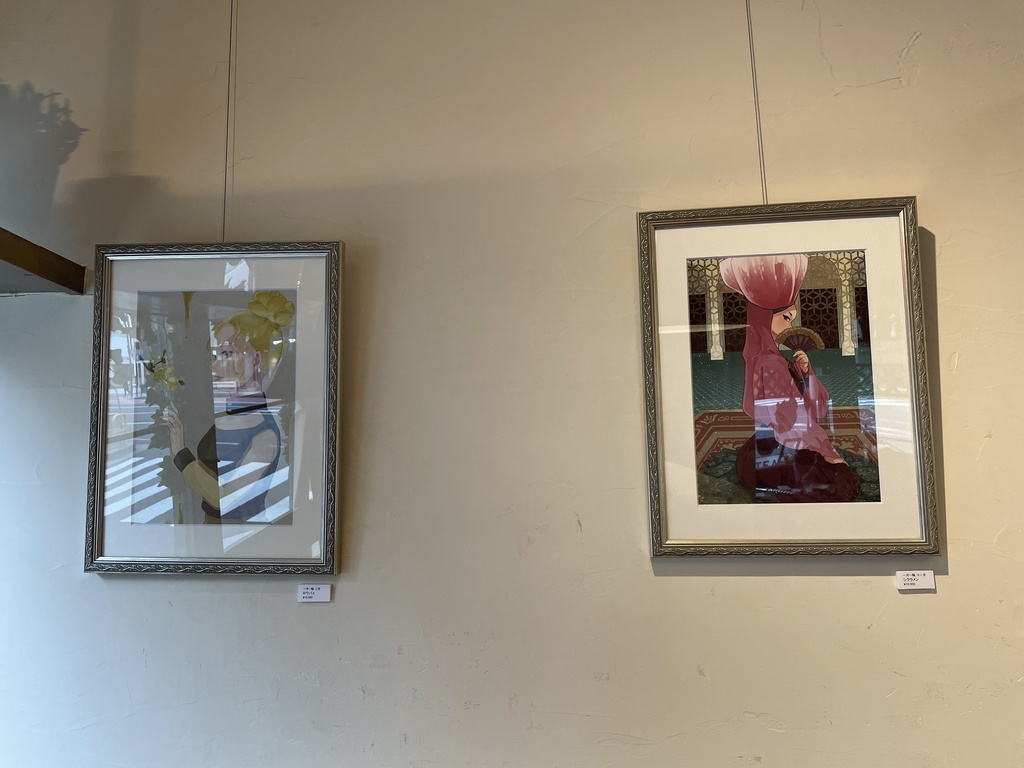 額装済み複製原画 A4サイズ