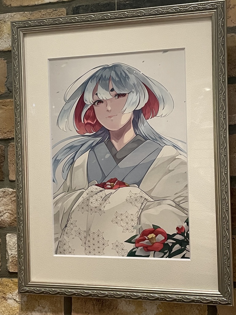 額装済み複製原画 A4サイズ