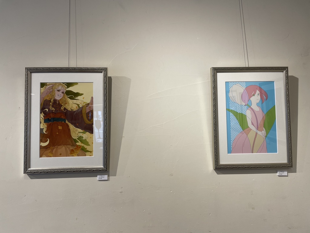 額装済み複製原画 A4サイズ