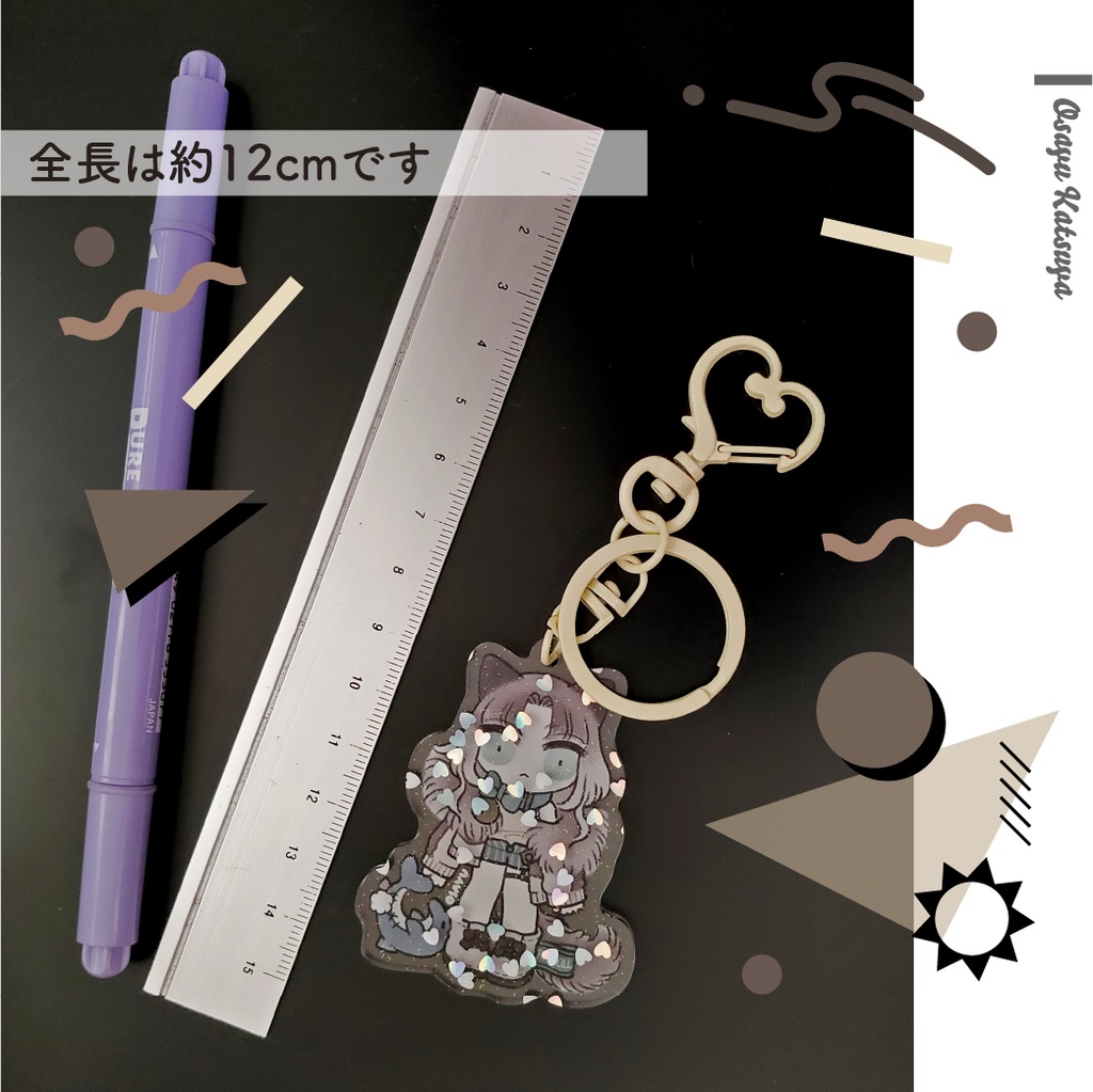 猫の王子さんアクキー