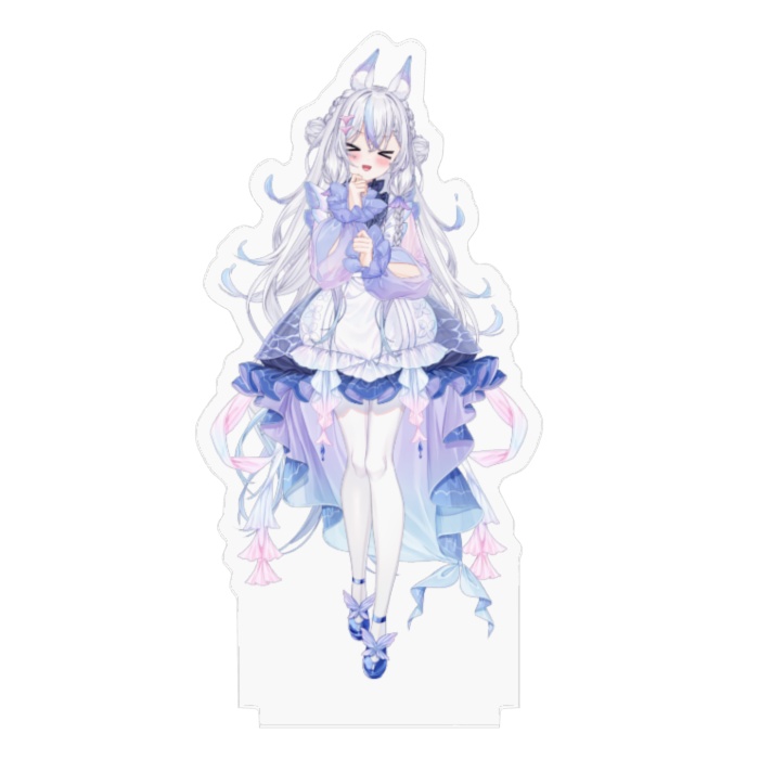 華墨のてのひらサイズアクスタ【><】約10cm