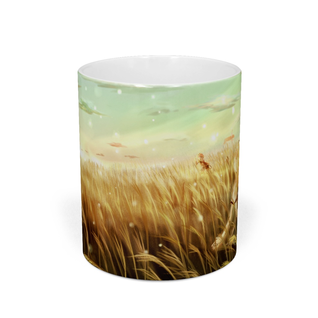 秋の平原マグカップ