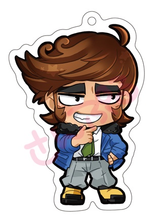 番長アクリルキーホルダー