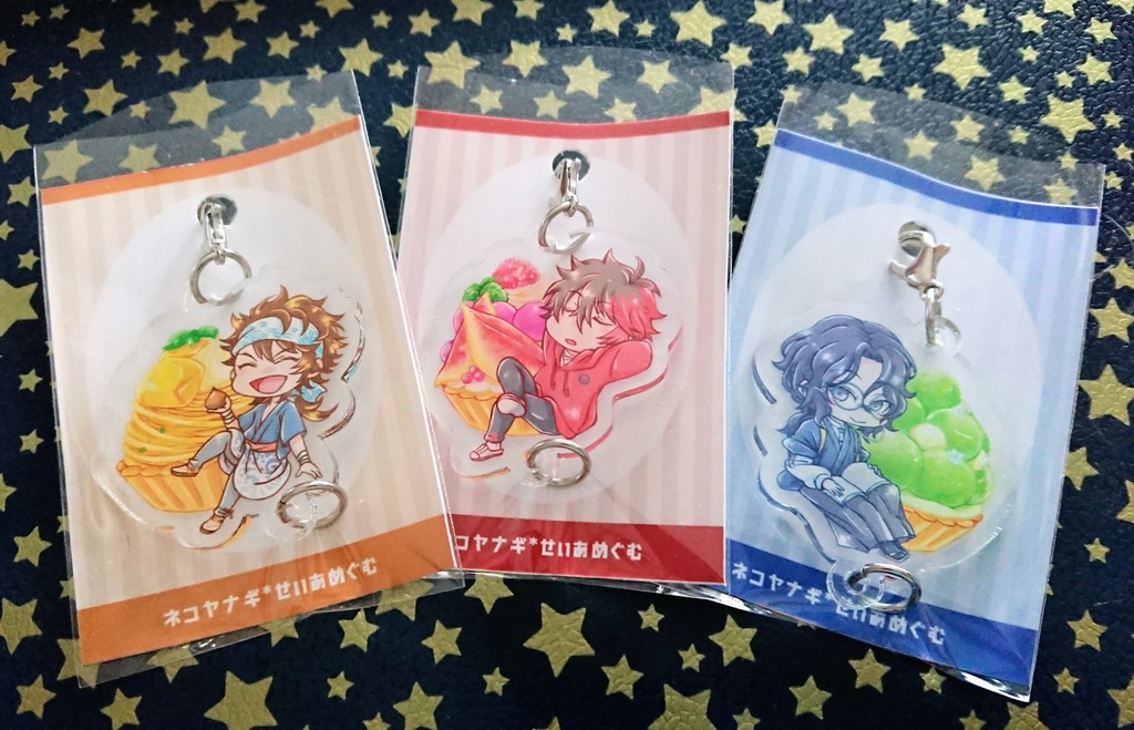 つながるアクリルチャーム