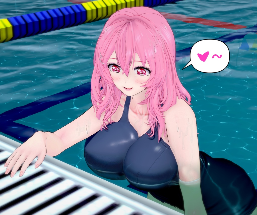 TS学園怪談：水泳の授業 Swimming Class