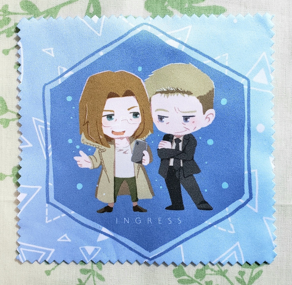 【アニメIngress】メガネ拭き