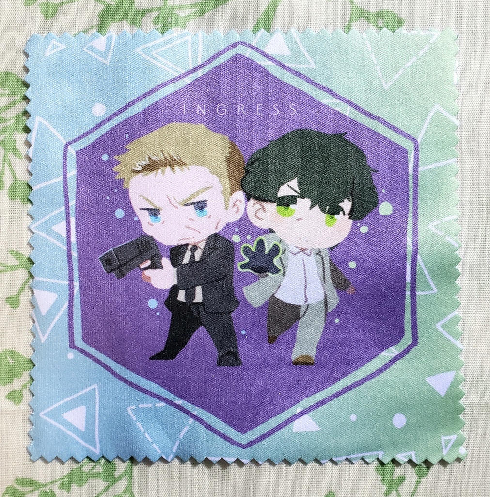 【アニメIngress】メガネ拭き