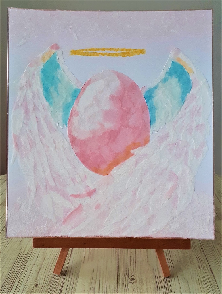 ちぎりイラスト「ANGEL'S EGG(天使の卵)」