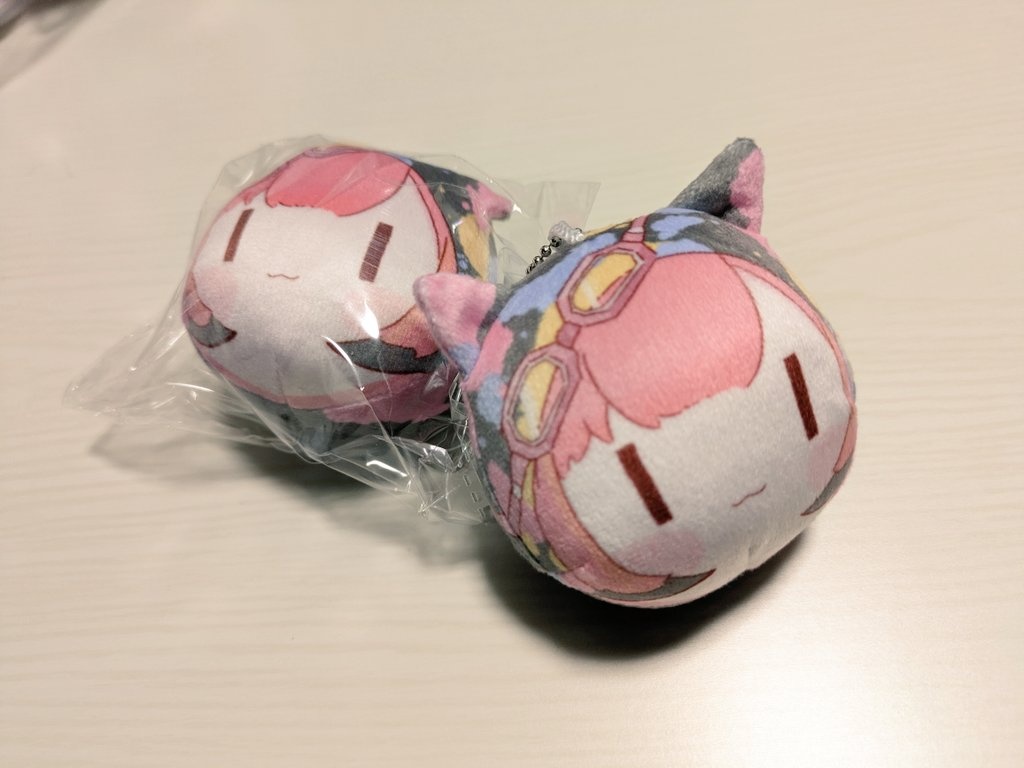 猫汰つなおもちぬいぐるみ