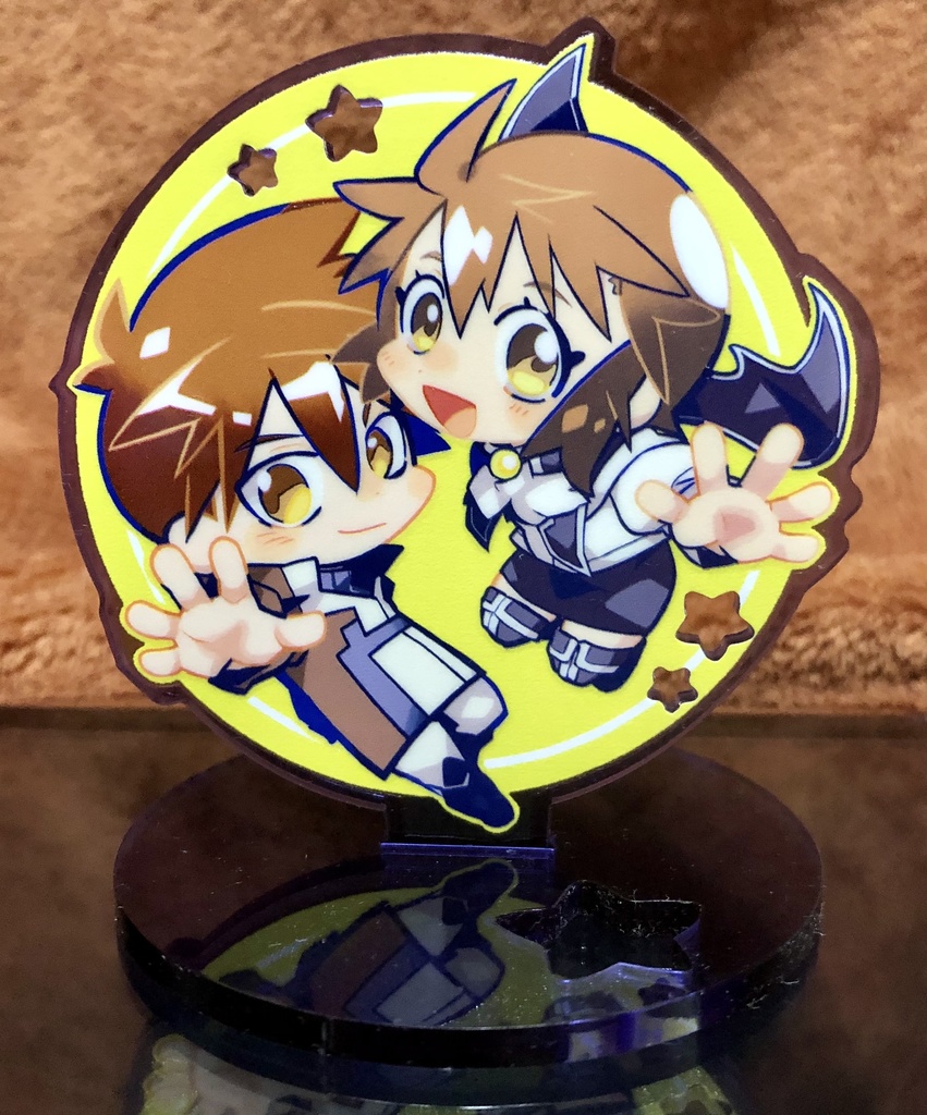 ソルナツ　アクリルフィギュア