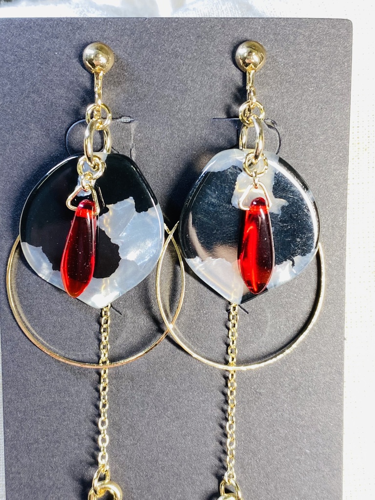 ゲ謎イメージイヤリング:友の為に