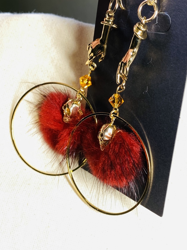 ゲ謎イメージイヤリング:長田の狂骨