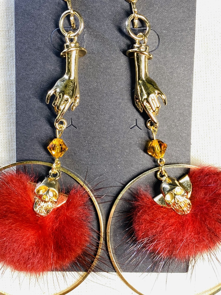 ゲ謎イメージイヤリング:長田の狂骨