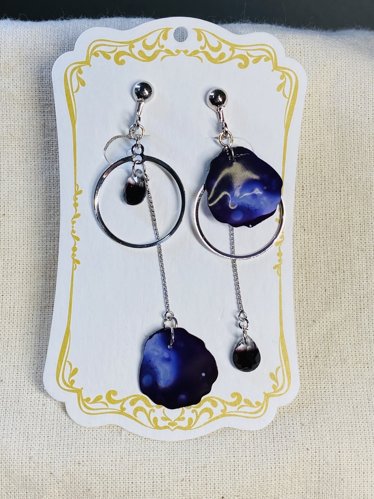 ツイステイメージイヤリング:オバブロアズール