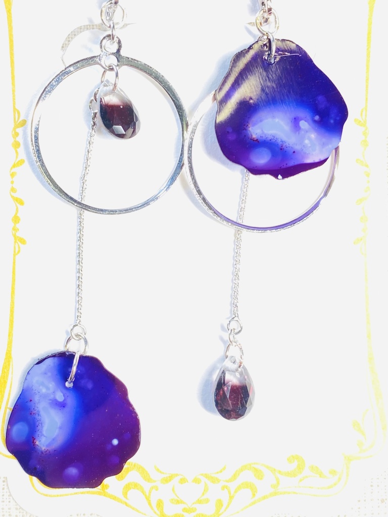 ツイステイメージイヤリング:オバブロアズール