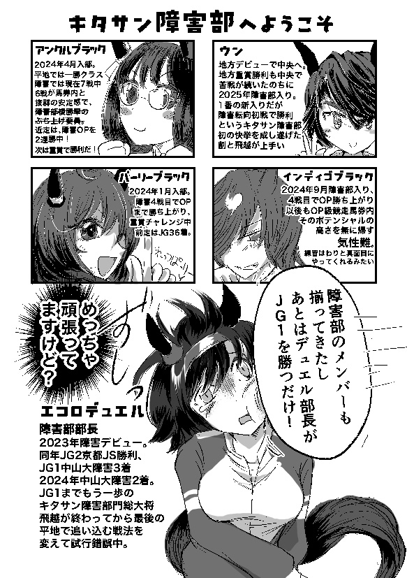 キタドゥラ産駒本2025