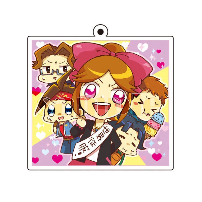 覇王 世界征服アクリルキーホルダー