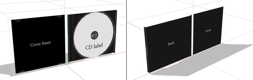 MMD用 CDケース