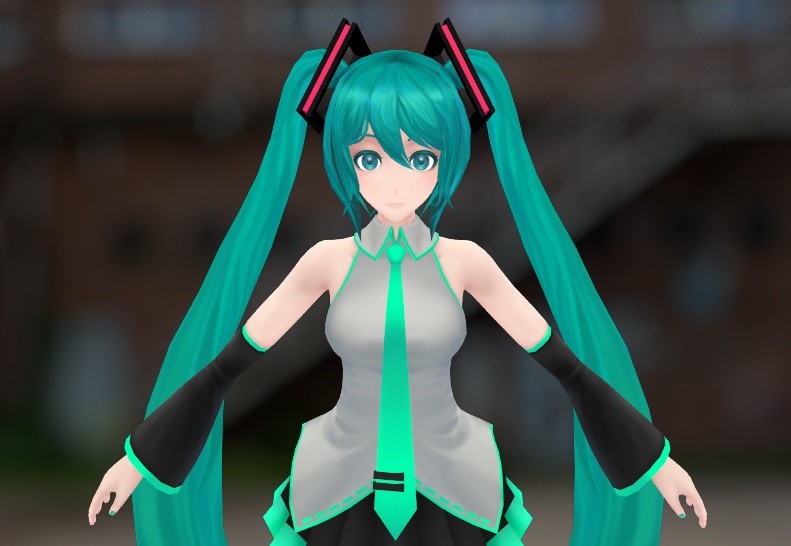 MMD用 NURU式 Hatsune Miku v01