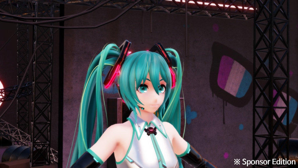 MMD用 NURU式 Hatsune Miku v02 1.1