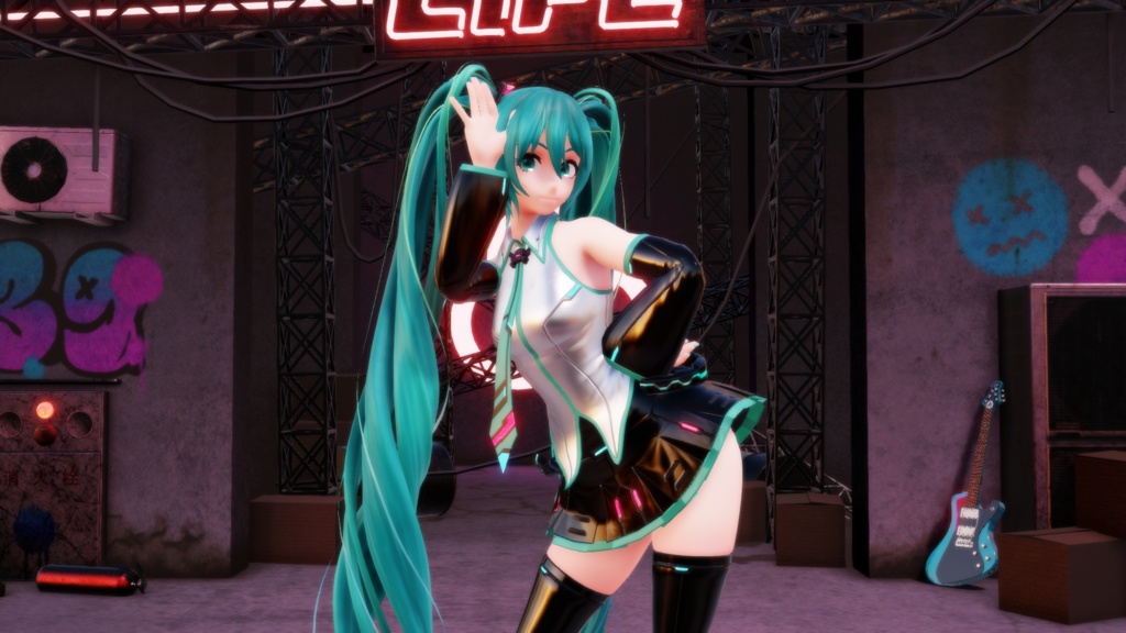 MMD用 NURU式 Hatsune Miku v02 1.1