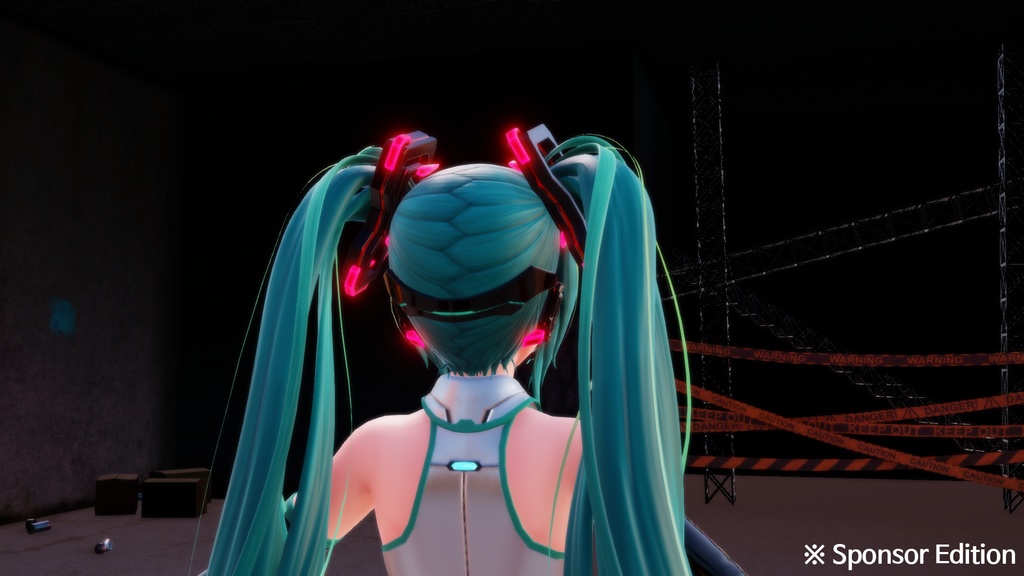 MMD用 NURU式 Hatsune Miku v02 1.1