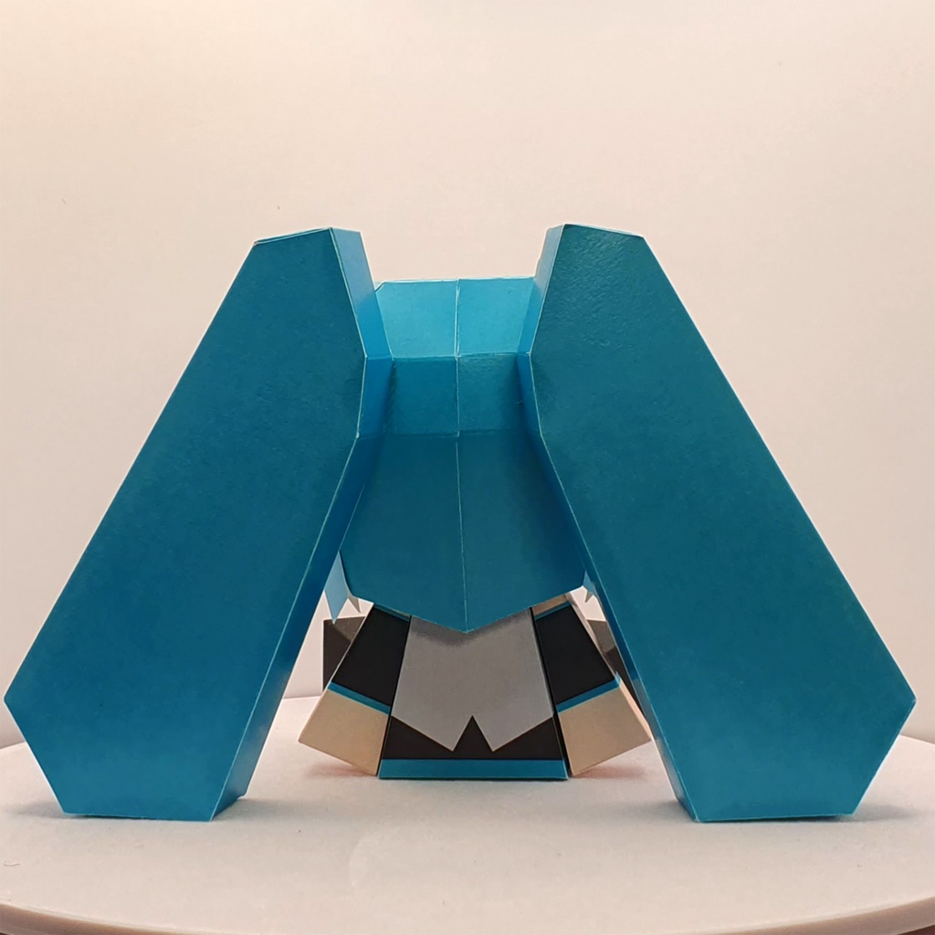 初音ミクペーパークラフト Miku Paper Craft