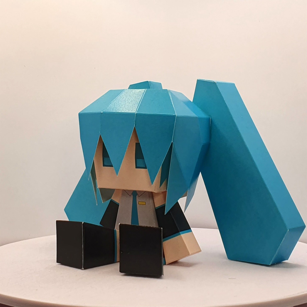 初音ミクペーパークラフト Miku Paper Craft