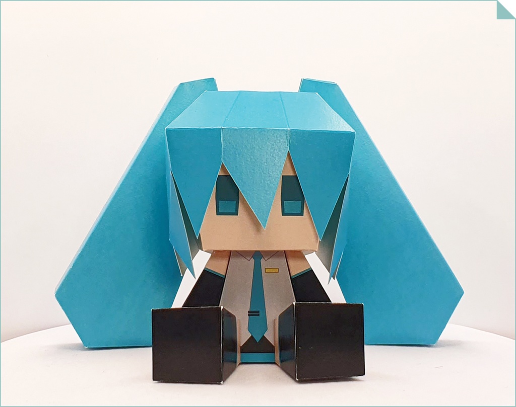 初音ミクペーパークラフト Miku Paper Craft