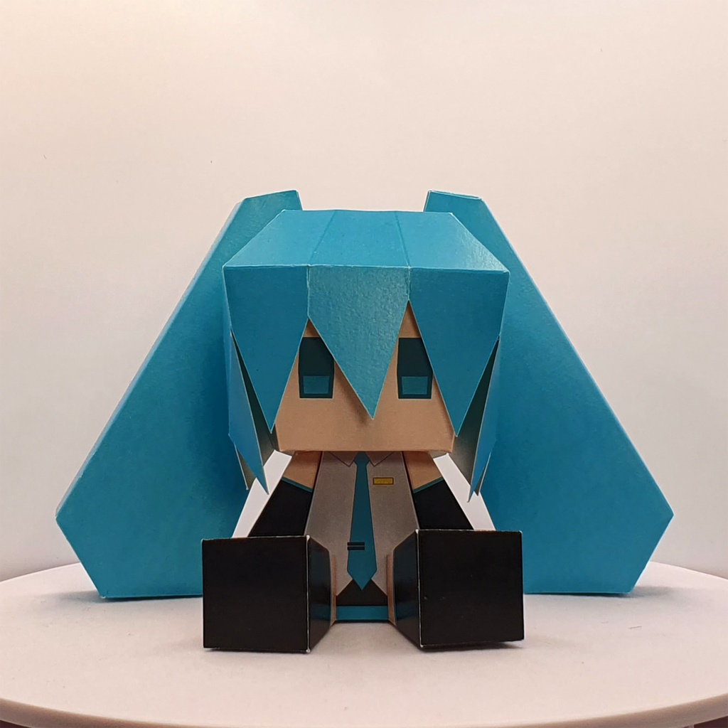 初音ミクペーパークラフト Miku Paper Craft