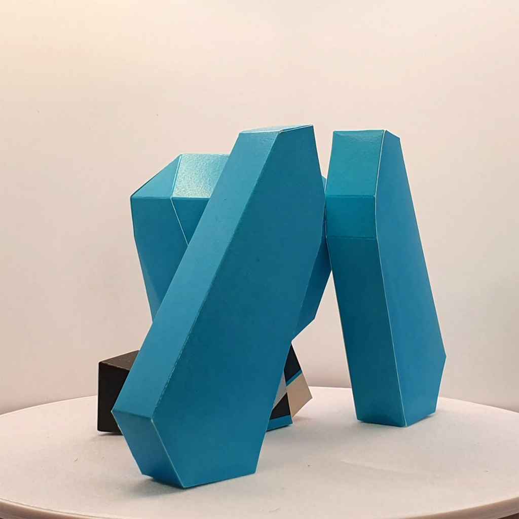 初音ミクペーパークラフト Miku Paper Craft