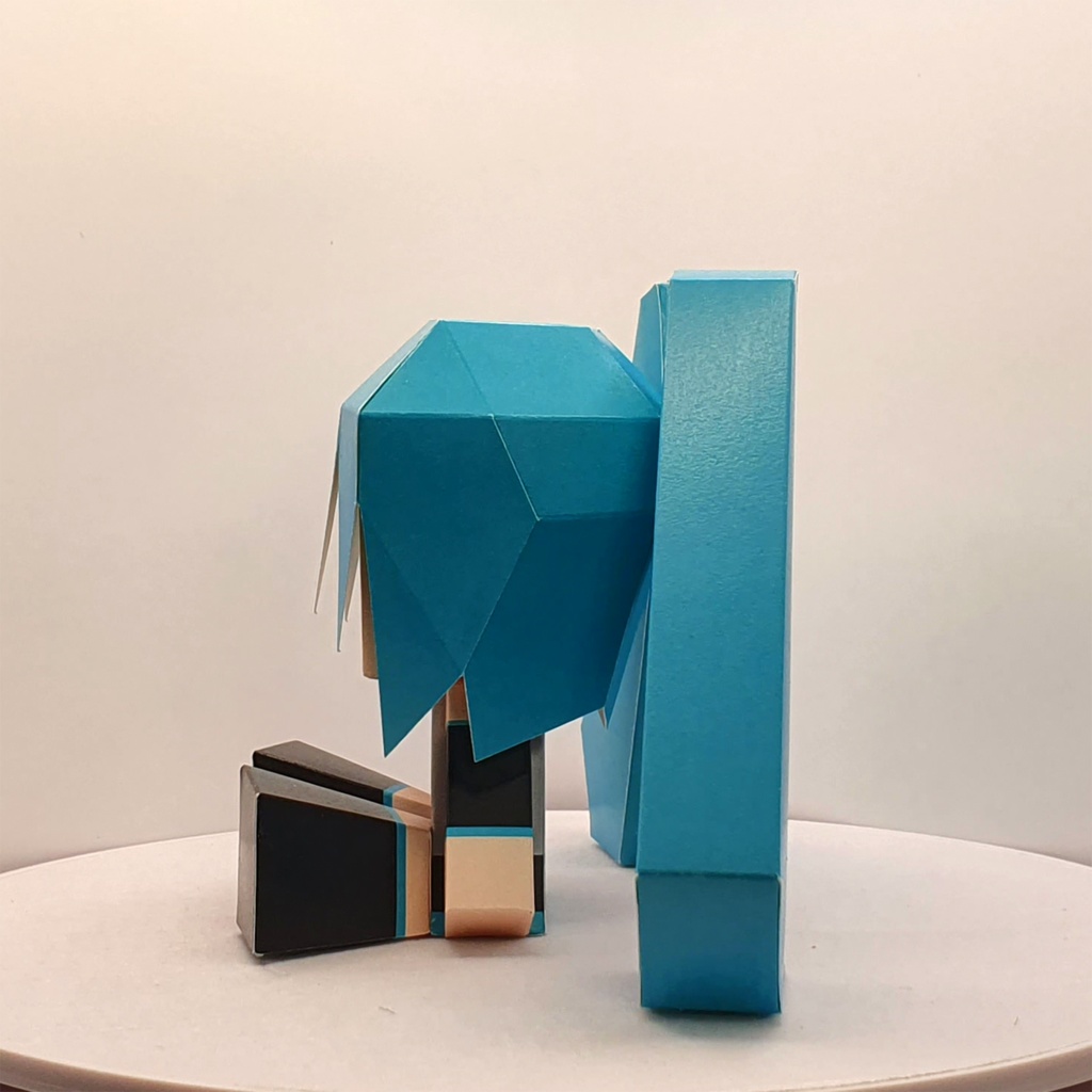 初音ミクペーパークラフト Miku Paper Craft