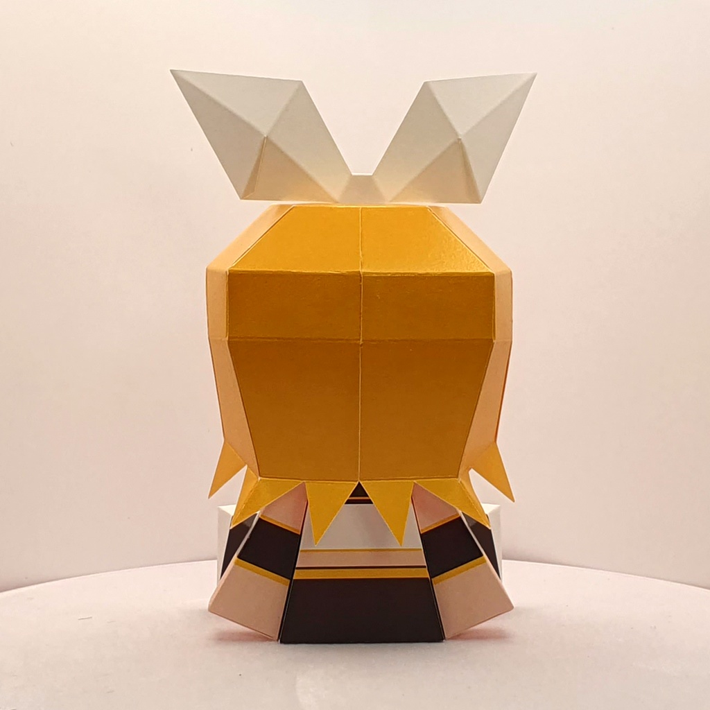 鏡音リンペーパークラフト Rin Paper Craft