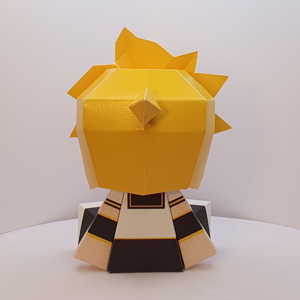 鏡音レンペーパークラフト Len Paper Craft