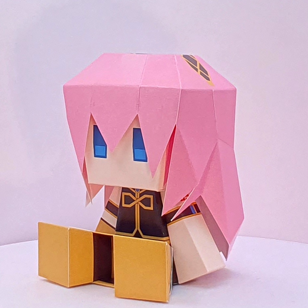 巡音ルカペーパークラフト Luka Paper Craft