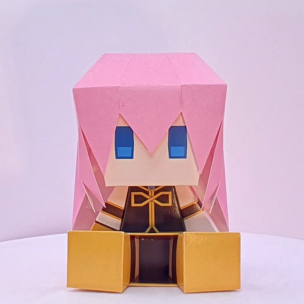 巡音ルカペーパークラフト Luka Paper Craft