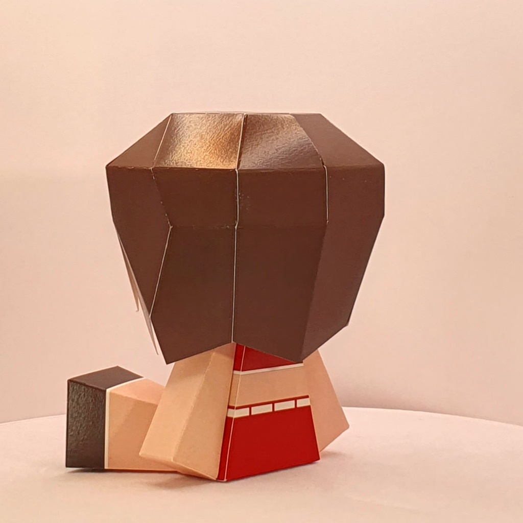 MEIKOペーパークラフト MEIKO Paper Craft