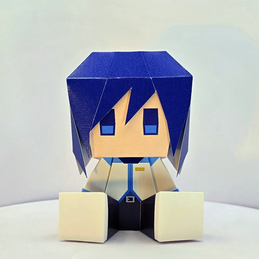 KAITOペーパークラフト KAITO Paper Craft